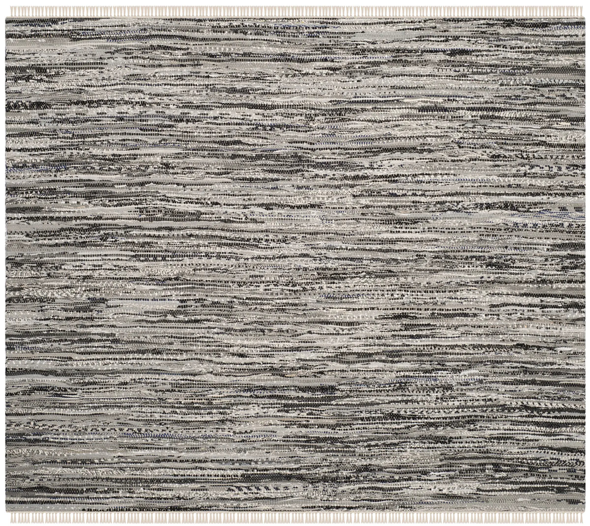 Safavieh Rag Rug 6'-0" x 6'-0" Rug in Grey