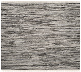 Safavieh Rag Rug 6'-0" x 6'-0" Rug in Grey