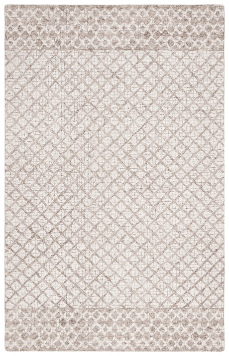 Safavieh Abstract 4'-0" x 6'-0" Rug in Ivory / Brown