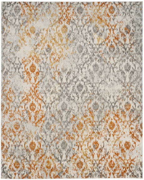 Safavieh Madison 10'-0" x 14'-0" Rug in Cream / Orange