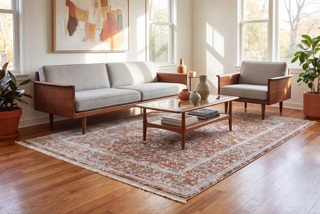 Dynamic Rugs Skyler 6713 Copper/Multi Rug - Room