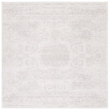 Safavieh Carnegie 6'-7" x 6'-7" Rug in Cream / Light Grey