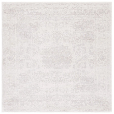 Safavieh Carnegie 6'-7" x 6'-7" Rug in Cream / Light Grey