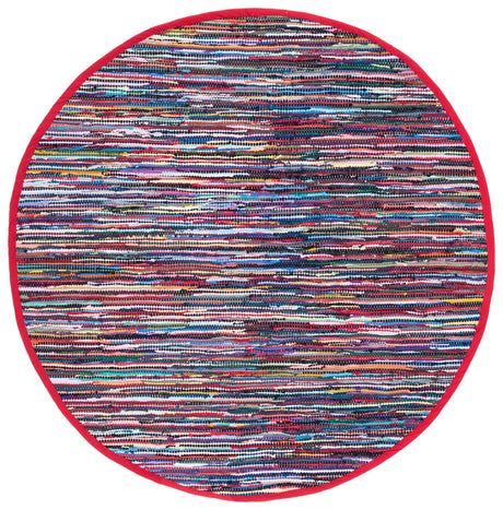 Safavieh Rag Rug 6'-0" x 6'-0" Rug in Multi