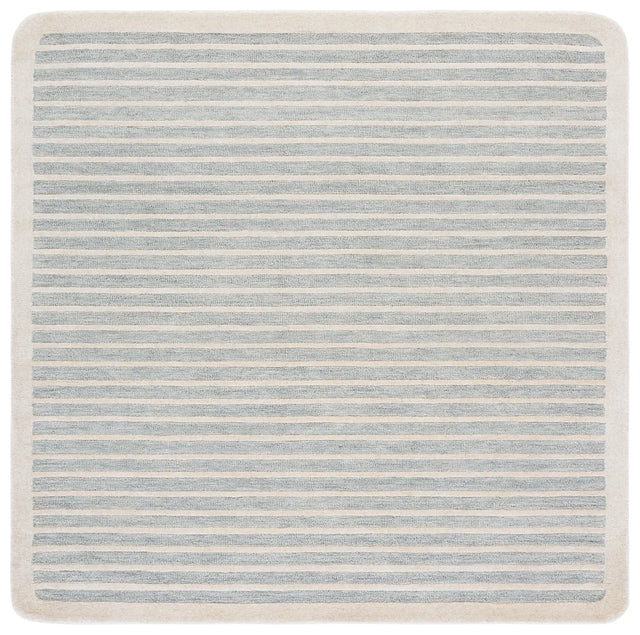 Safavieh Ebony 6'-0" x 6'-0" Rug in Light Blue / Ivory