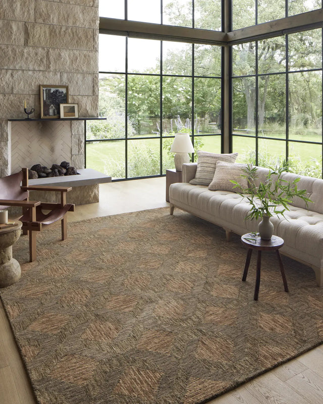 Loloi Varena Var-03 Rust/Bark Rug - room scene 1