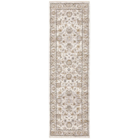 Oriental Weavers Sphinx Maharaja 070W1 Ivory/Grey Rugs - runner