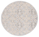 Safavieh Trace 6'-0" x 6'-0" Rug in Beige / Silver