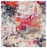 Safavieh Adirondack 6'-0" x 6'-0" Rug in Ivory / Fuchsia Gold