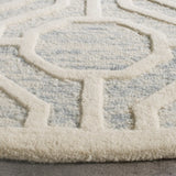 Safavieh Cambridge 6'-0" x 6'-0" Rug in Light Blue / Ivory