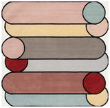 Safavieh Fifth Avenue 7'-0" x 7'-0" Rug in Ivory / Multi
