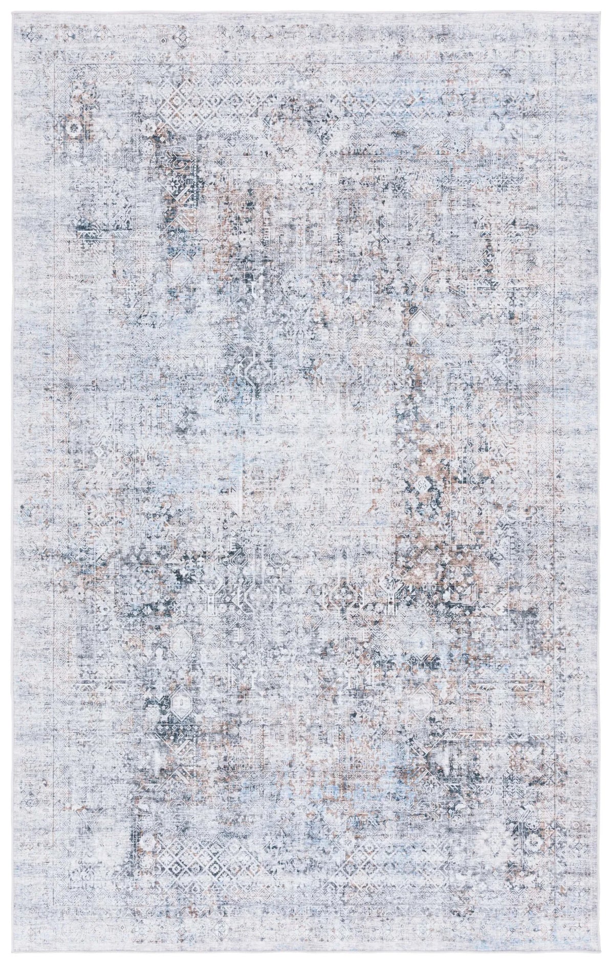 Safavieh Arizona 4'-0" x 6'-0" Rug in Beige / Charcoal