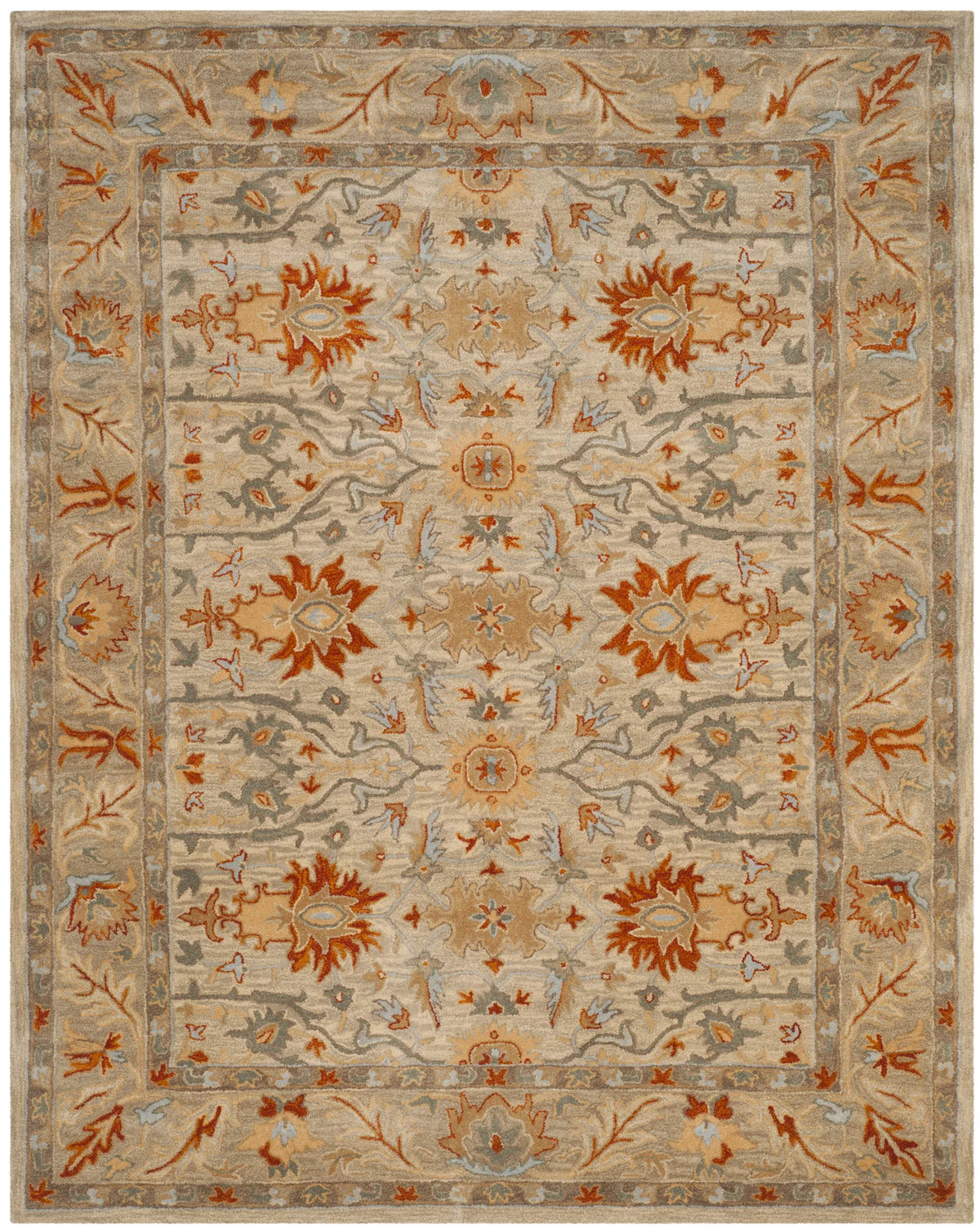 Safavieh Antiquity 9'-6" x 13'-6" Rug in Beige / Multi