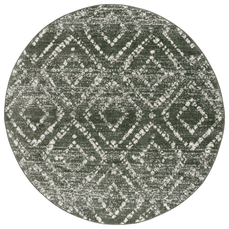 Safavieh Adirondack 6'-0" x 6'-0" Rug in Dark Green / Ivory