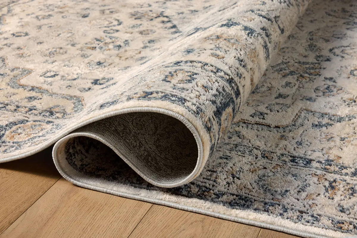 Loloi Teagan Tea-01 Natural/Lt. Grey Rugs - pile height