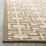 Safavieh Martha Stewart 4'-0" x 5'-7" Rug in Beige / Brown