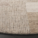 Safavieh Ebony 6'-0" x 6'-0" Rug in Ivory / Beige