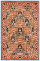 Safavieh Heritage 4'-0" x 6'-0" Rug in Blue / Red