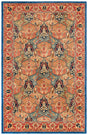 Safavieh Heritage 4'-0" x 6'-0" Rug in Blue / Red
