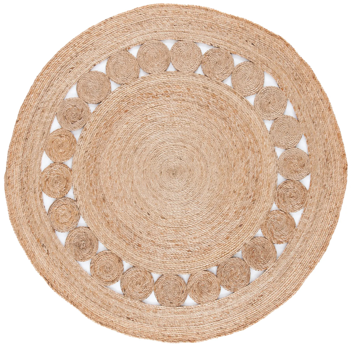 Safavieh Natural Fiber 5'-0" x 5'-0" Rug in Natural
