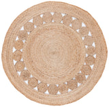Safavieh Natural Fiber 5'-0" x 5'-0" Rug in Natural