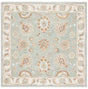 Safavieh Blossom 6'-0" x 6'-0" Rug in Aqua / Ivory