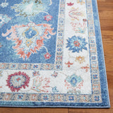 Safavieh Phoenix 500 4'-5" x 6'-5" Rug in Navy / Ivory