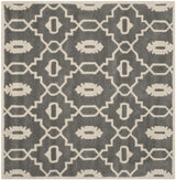Safavieh Chatham 5'-0" x 5'-0" Rug in Dark Grey / Ivory