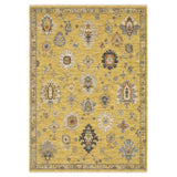 Oriental Weavers Sphinx LUCCA 2863G Yellow Floral Rugs - main flat