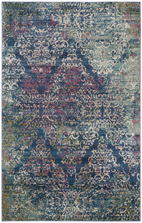 Safavieh Aria 3'-0" x 5'-0" Rug in Blue / Multi