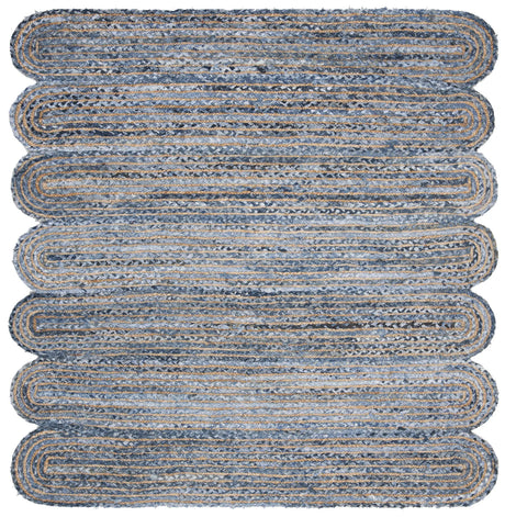 Safavieh Cape Cod 6'-0" x 6'-0" Rug in Blue / Natural