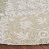Safavieh Ebony 6'-0" x 6'-0" Rug in Beige / Ivory