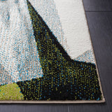 Safavieh Porcello 4'-0" x 6'-0" Rug in Ivory / Green