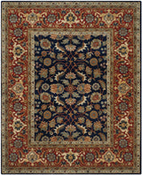 Safavieh Royalty 10'-0" x 14'-0" Rug in Navy / Rust