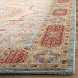 Safavieh Mahal 4'-0" x 5'-7" Rug in Navy / Red