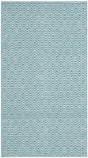 Safavieh Montauk 2'-6" x 4'-0" Rug in Ivory / Turquoise