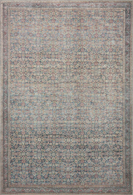 Loloi Adrian Adr-04 Denim/Multi Rug - main flat