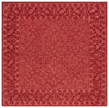 Safavieh Dip Dye 7'-0" x 7'-0" Rug in Red