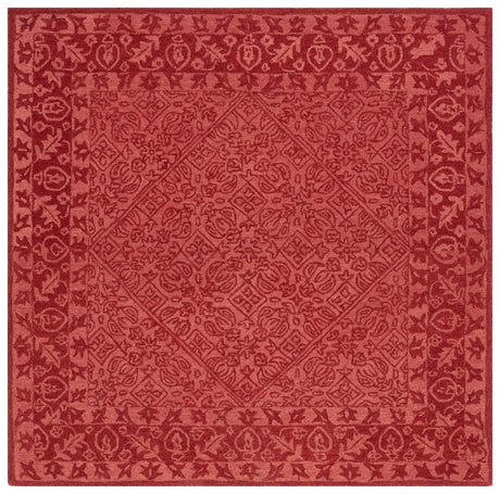 Safavieh Dip Dye 7'-0" x 7'-0" Rug in Red