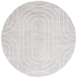 Safavieh Archway 6'-7" x 6'-7" Rug in Grey / Light Grey