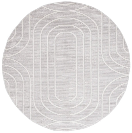 Safavieh Archway 6'-7" x 6'-7" Rug in Grey / Light Grey
