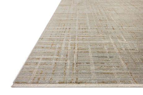Loloi Wade Wae-03 Mist/Gold Rug - rug corner