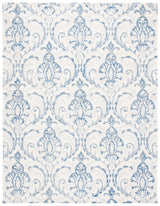 Safavieh Micro-Loop 10'-0" x 14'-0" Rug in Ivory / Blue