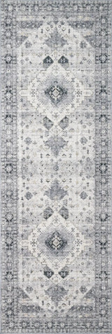 Loloi Skye Sky-02 Silver/Grey Rugs - runner flat