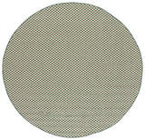 Safavieh Courtyard 6'-7" x 6'-7" Rug in Dark Green / Beige