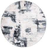 Safavieh Lagoon 6'-7" x 6'-7" Rug in Ivory / Charcoal