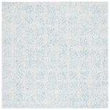 Safavieh Abstract 6'-0" x 6'-0" Rug in Ivory / Light Blue