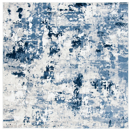 Safavieh Skyler 6'-7" x 6'-7" Rug in Grey / Navy