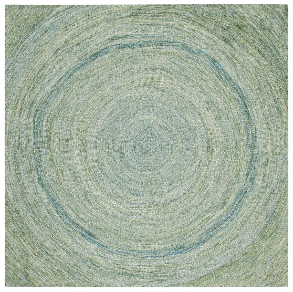 Safavieh Ikat 6'-0" x 6'-0" Rug in Sage / Green
