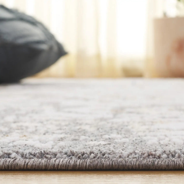 Safavieh Finley 4'-0" x 6'-0" Rug in Dark Grey / Beige